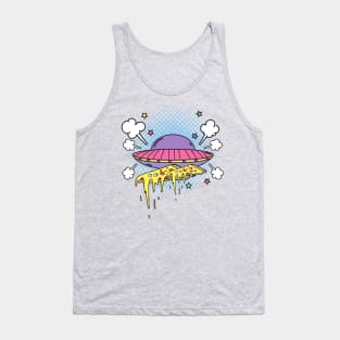 Alien Pizza Eating Tank Top